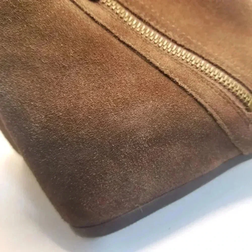 Franco Sarto Brown Ankle Booties Sz 7.5M